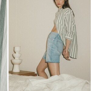 Madewell Signature Oversized Button Down Shirt